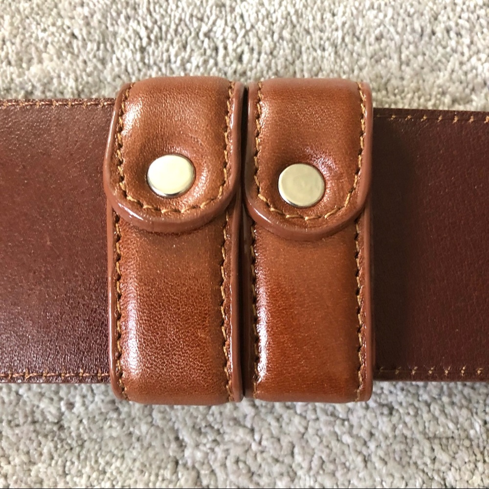 Vintage Calvin Klein leather bag and matching belt - Picture 11 of 15
